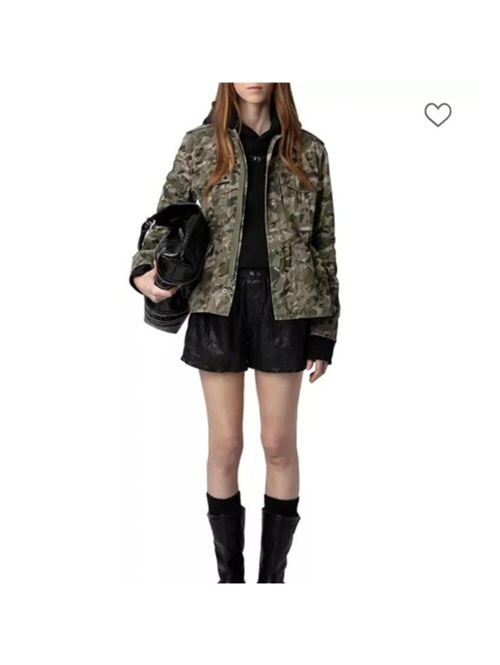 Zadig & Voltaire Krisa Canvas Camo (L)